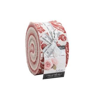 Cranberries & Cream - Jelly Roll by 3 Sisters for Moda Fabrics