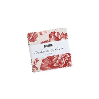 Cranberries & Cream - Mini Charm by 3 Sisters for Moda Fabrics