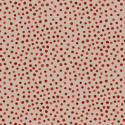 Cranborne Chase - 9084 - Lewis & Irene - Berry on Warm Truffle - A837.3 - Cotton Fabric