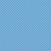 CW-E023 - Spot by Makower UK - White Spots on Cobalt Blue - 830_B64 - Cotton Fabric