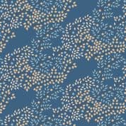 CW-F008 - Tilda - Creating Memories - Berrytangle Prussian on Blue - 130127 - Cotton Fabric