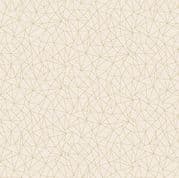CW-G014 - Makower UK Folk Friends - Metallic Linework on Cream 2307.Q - Cotton Fabric