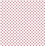 CW-H017 - Red Hearts on White Background - Makower 9149.R1 - Cotton Fabric