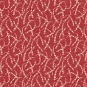 CW-H021 - Braveheart by Makower UK - Floral Chains on Red  - 9179_R - Cotton Fabric