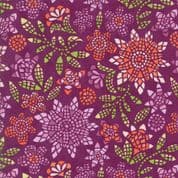 CW-K004 - Grand Canal - Mosaic Style Floral, Orange, Green & Purple - 27252 19