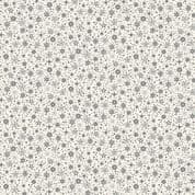 CW-X079 - Makower Uk - Scandi - Grey Christmas Stars on White - 115_S - Cotton Fabric