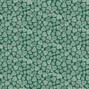 CW-X080 - Makower Uk - Scandi - Hearts on Green - 116_G - Cotton Fabric