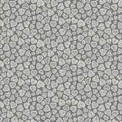 CW-X082 - Makower Uk - Scandi - Hearts on Grey - 116_S - Cotton Fabric