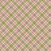 CW-X091 - Celtic Christmas - Highland Check - Lewis & Irene - C132B - Cotton Fabric