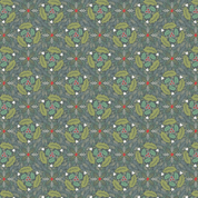 CW-X095 - Celtic Christmas - Festive Celtic Leaves Winter - Lewis & Irene - C133C - Cotton Fabric
