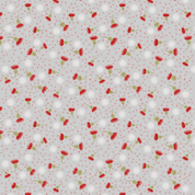 CW-X096 - Celtic Christmas - Thistledown on Silver - Lewis & Irene - C134A - Cotton Fabric