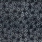 CW-Z017 - Moonlight Batik Daisy Dot - Wilmington 22266.991 - Cotton Fabric