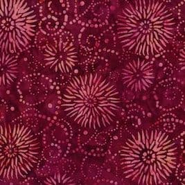 CW-Z028 - Prismatic Red Batik - Wilmington Batiks 22188.330 - Cotton Fabric
