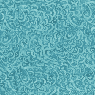 CW-Z055 - Tealing Good Batik - Wilmington Batiks 22272.404 - Cotton Fabric