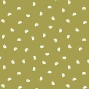 Dino Glow - 8390 - Dinosaur Scales on Moss Green - Lewis & Irene A672.1 - Cotton Fabric