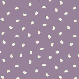 Dino Glow - 8391 - Dinosaur Scales on Purple - Lewis & Irene A672.2 - Cotton Fabric