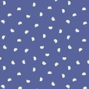 Dino Glow - 8392 - Dinosaur Scales on Blue - Lewis & Irene A672.3 - Cotton Fabric