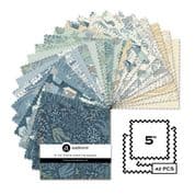 Driftwood Charm Pack by Makower UK