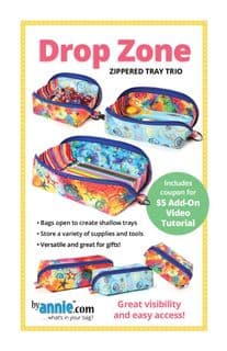 Drop Zone - Bag Sewing Pattern - byAnnie.com - PBA307