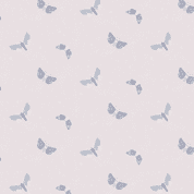 Evenfall - 9127 - Lewis & Irene - Twighlight Moths on Dusty Pink - CC44.1 - Cotton Fabric