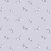 Evenfall - 9128 - Lewis & Irene - Twighlight Moths on Misty Lilac - CC44.2 - Cotton Fabric