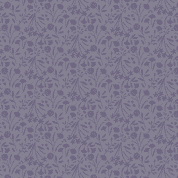 Evenfall - 9132 - Lewis & Irene - Floral Dusk on Dusky Purple - CC45.3 - Cotton Fabric