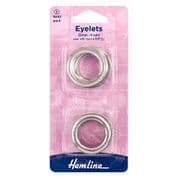 Eyelets Refill - Nickel - 22mm - 6 Pieces
