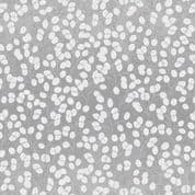Fairy Clocks - 7553 - Lewis & Irene A506.1 - Light Grey Floral & Metallic Cotton Fabric