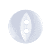 Fish Eye Button - Colour 001 Clear - Choose Size 11mm-19mm