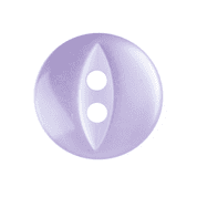 Fish Eye Button - Colour 011 Lilac - Choose Size 11mm-19mm