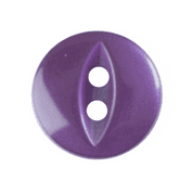 Fish Eye Button - Colour 014 Purple - Choose Size 11mm-19mm