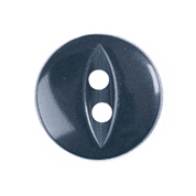 Fish Eye Button - Colour 019 Navy - Choose Size 11mm-19mm