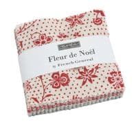 Fleur de Noel Mini Charm