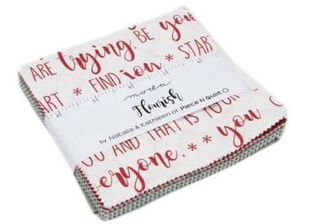 Flourish - Moda Charm Pack UK by Piece N Quilt