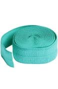 Fold Over Elastic - Turquoise