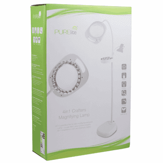 Four-in-One Crafter's Magnifying Lamp