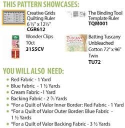 Freedom Ribbons Quilt Pattern