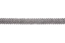Gimp Braid - Silver Grey - 15mm Wide