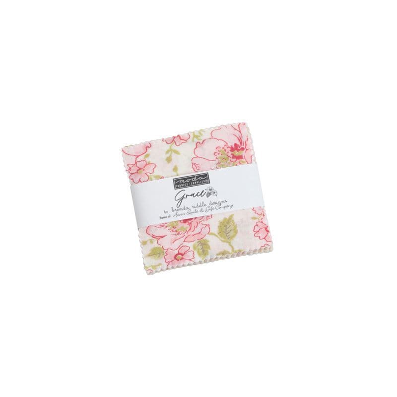 Grace - Mini Charm by Brenda Riddle for Moda Fabrics