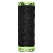 Gutermann Topstitch Thread - Black - 30m
