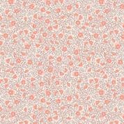 Hannahs Flowers - 8260 - Pink Ditzy Floral on Cream - Lewis & Irene A617.1 - Cotton Fabric