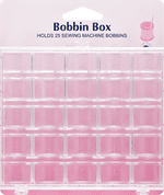 Hemline Plastic Bobbin Box H160