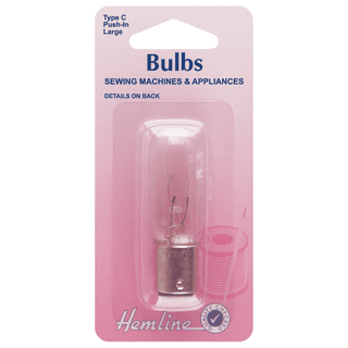 Hemline Sewing Machine Bulb - Type C - Suits Elna