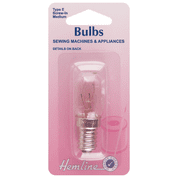 Hemline Sewing Machine Bulb - Type E - Brother & Early Bernina Models