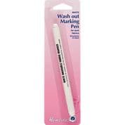 Hemline White Wash out Marking Pen for Dark Fabrics