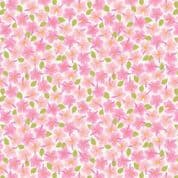 Hibiscus Hummingbird - 8275 - Hibiscus on Cream - Lewis & Irene A596.1 - Cotton Fabric