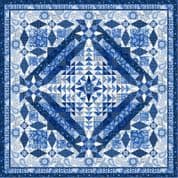 Indigo Splash - Block of the Month (7 months) - Finished Size 95” x 95”