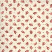 Jardin des Fleurs - 7687 - French General Floral Spray on Pearl - Moda 13896.15 - Cotton Fabric