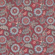 La Vie Boheme - 8133 - French Red Background - French General - Moda 13903.11 - Cotton Fabric