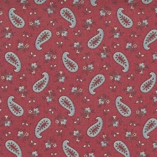 La Vie Boheme - 8136 - French Red Background - French General - Moda 13904.11 - Cotton Fabric